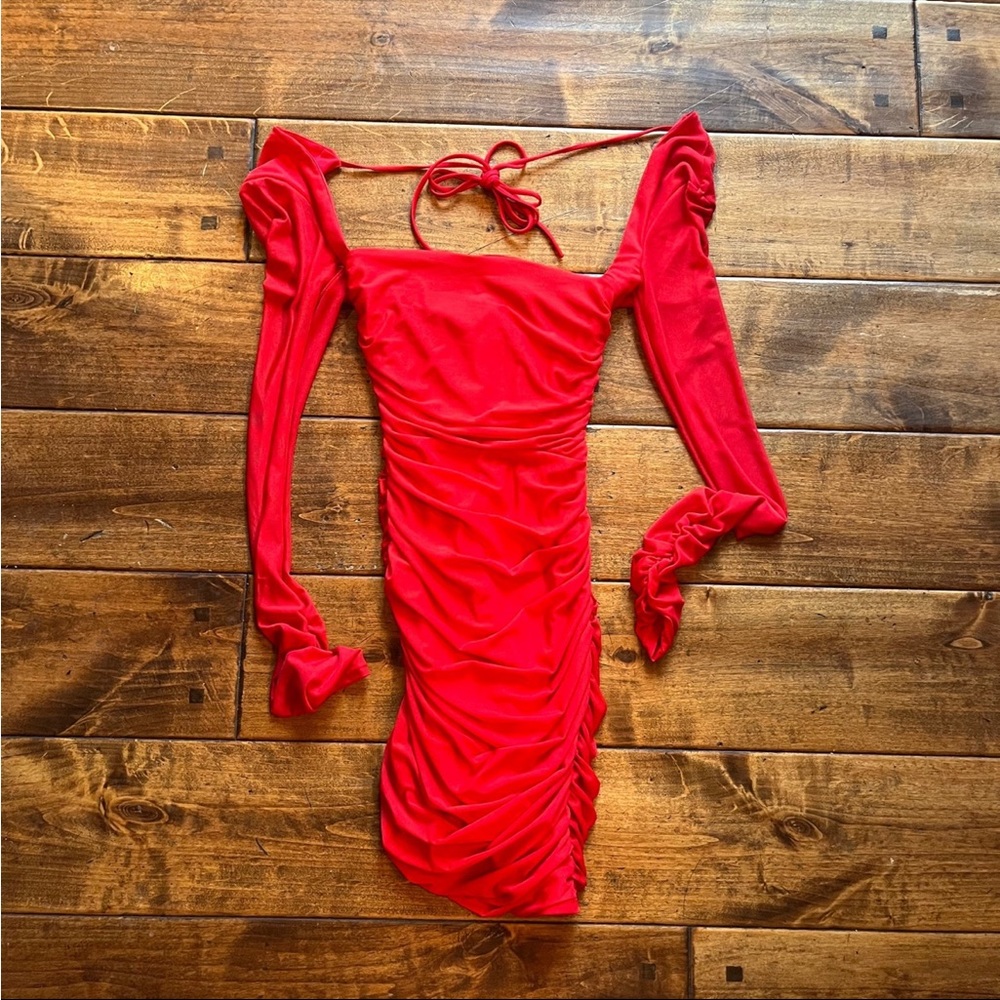 Lucy in the Sky Red Mini Dress